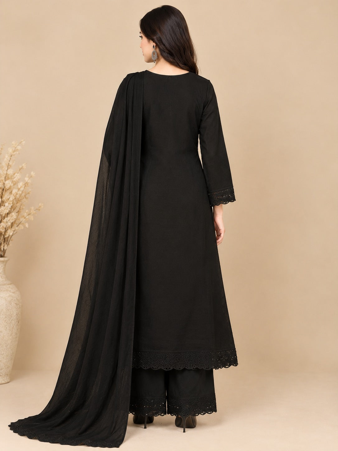 Embroidered Long Frock