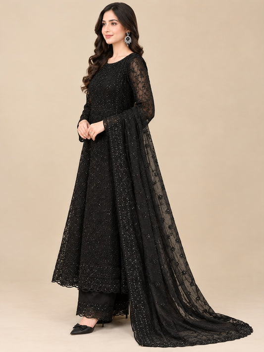 Embroidered Long Frock
