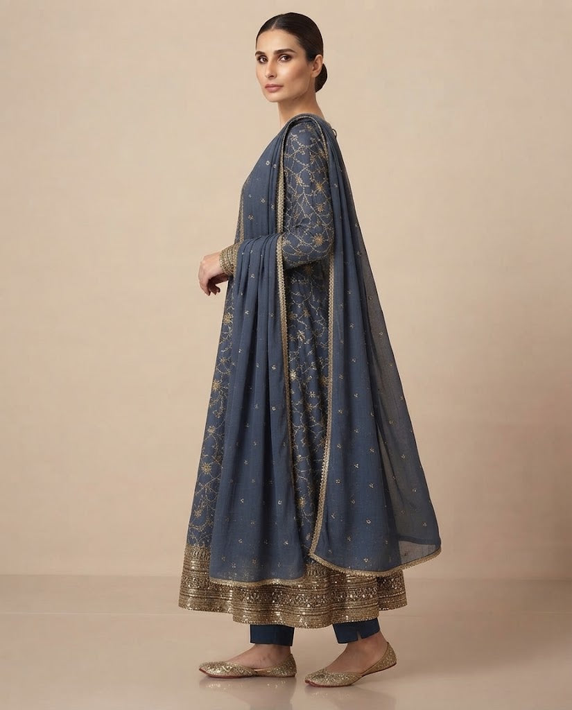 Embroidered Maxi
